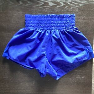 Five Dancewear Blue Shorts with Mesh